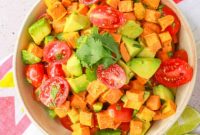 Sweet Potato Avocado Salad