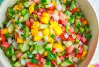 Tropical Burst Mango Pico de Gallo