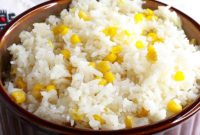 Zesty Mexican White Rice with Sweet Corn