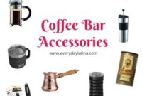 Essential Coffee Bar Accessories