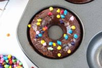 Galactic Triple Chocolate Cake Donuts