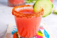 Vibrant Cucumber Watermelon Cooler