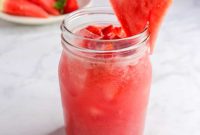 Watermelon Strawberry Agua Fresca