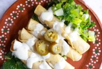 Crispy Rolled Chicken Tacos