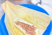 Savory Refried Bean Tamales