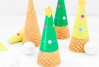 Printable Christmas Tree Cone Decorations