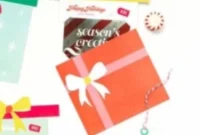 Festive Printable Gift Card Holders
