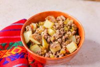 Southwestern Green Chile Picadillo
