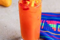 Refreshing Strawberry Mango Agua Fresca