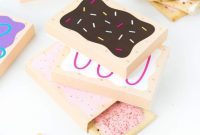 Printable Toaster Pastry Gift Box Template