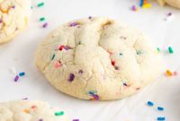 Melt-in-Your-Mouth Sugar Cookies with Festive Sprinkles