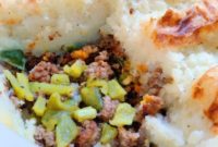 Roasted Green Chile Pastel de Papa Style Shepherd’s Pie