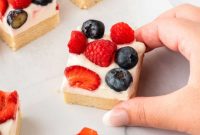 Sugar Cookie Fruit Pizza Bars