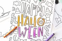 Free Spooktacular Halloween Coloring Pages