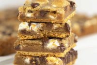 Campfire S’mores Cookie Squares