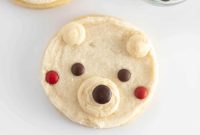 Cute and Simple Polar Bear Cookies