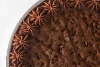 Decadent Triple Chocolate Cookie Cake