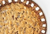 Campfire S’mores Cookie Cake