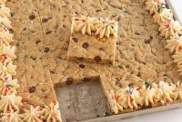 Giant Cookie Bar