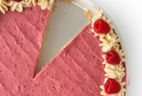 Decadent White Chocolate Raspberry Cookie Cake