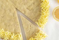 Zesty Lemon Cookie Cake