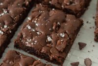 Fudgy Double Chocolate Chip Cookie Bars