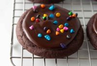 Fudgy Cosmic Brownie Cookies