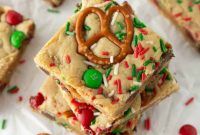 Festive Cookie Squares