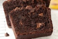 Decadent Double Chocolate Banana Bread