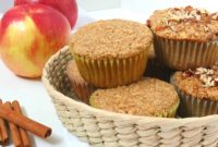 Apple Harvest Oat Muffins