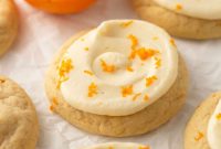 Glazed Orange Sugar Cookies