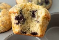 Bakery-Style Blueberry Muffins