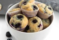 Bite-Sized Blueberry Muffins