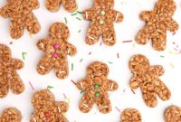 Spiced Gingerbread Krispie Treats