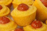 Corn Dog Muffin Poppers