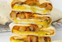 Crispy Breakfast Wraps