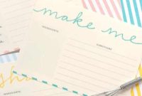 Complimentary Printable Recipe Cards