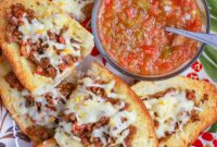 Loaded Cheesy Ground Beef Tortas