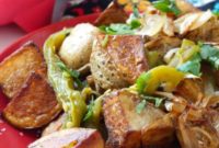 Smoky Grilled Peppers and Potatoes