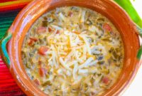Zesty Green Chile and Melted Cheese
