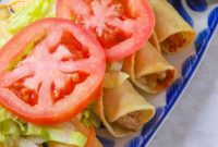 Crunchy Pork Flautas