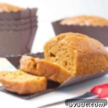 Mini Pumpkin Bread Loaves Recipe Plus Free Gift Tags 11 Delicious Mini Pumpkin Bread Loaves, perfectly baked and ready to eat.