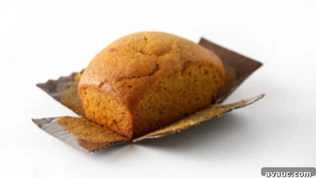 Mini Pumpkin Bread Loaves Recipe Plus Free Gift Tags 4 Moist pumpkin bread mini loaf pan recipe in corrugated brown mini tin, ready for gifting