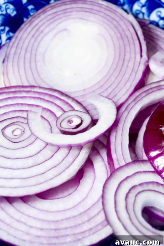 Craft Your Own Cough Syrup 4 Sliced onions for onion and honey cough syrup