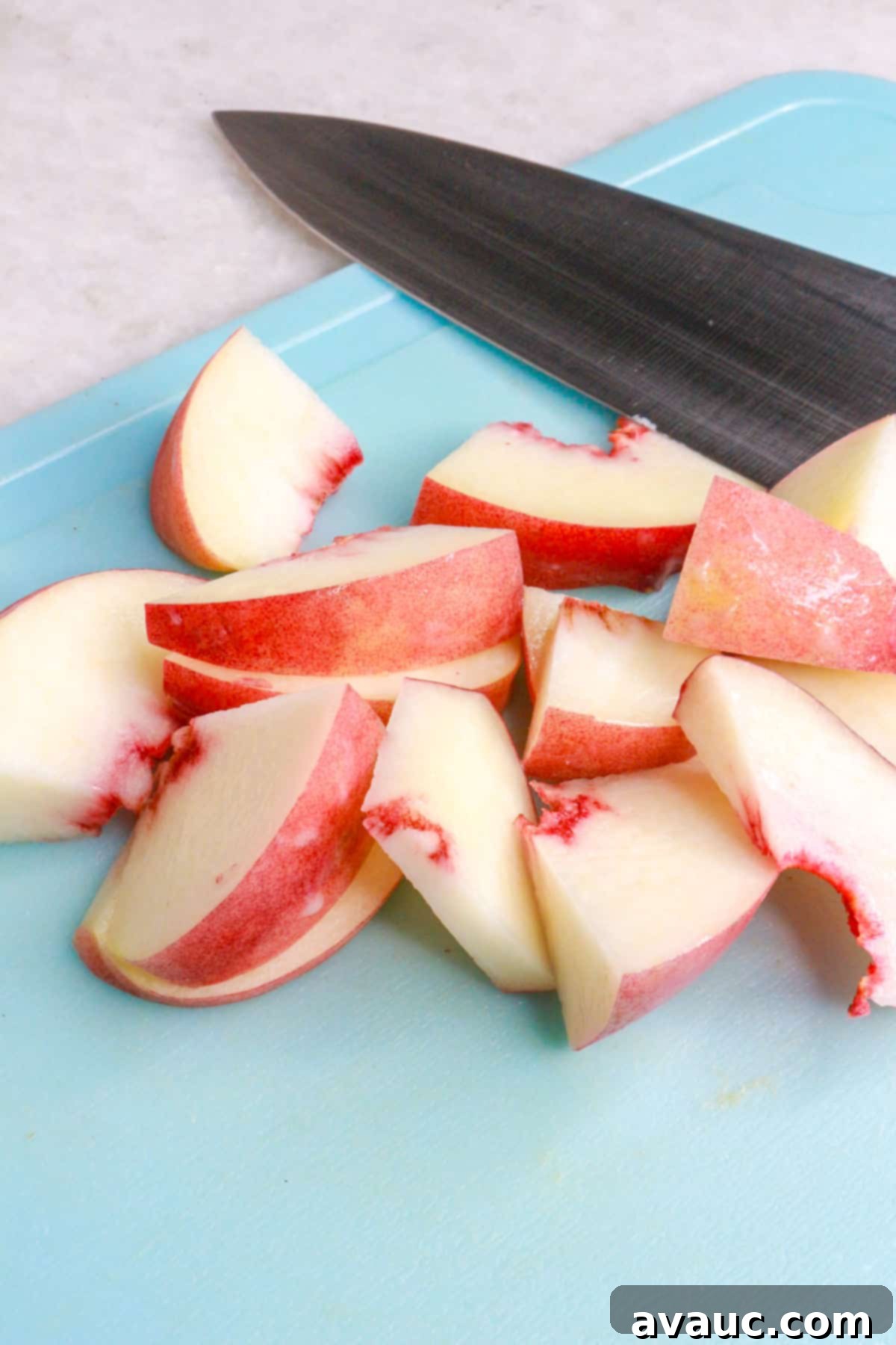 Plant Based Peaches and Cream 6 sliced peaches