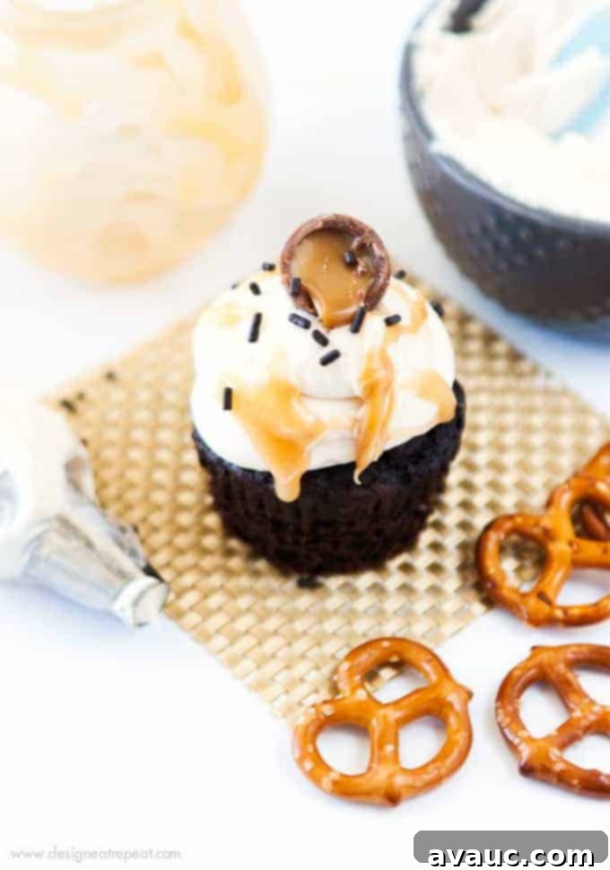 Salted Caramel Buttercream Recipe for Cakes and Cupcakes