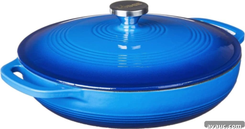 Lodge Enameled Cast Iron Oval Casserole 