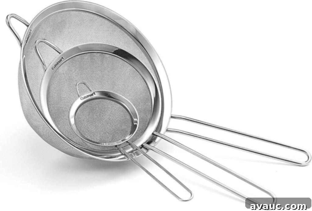 Pineapple Strawberry Oasis 11 Fine-Mesh Sieve