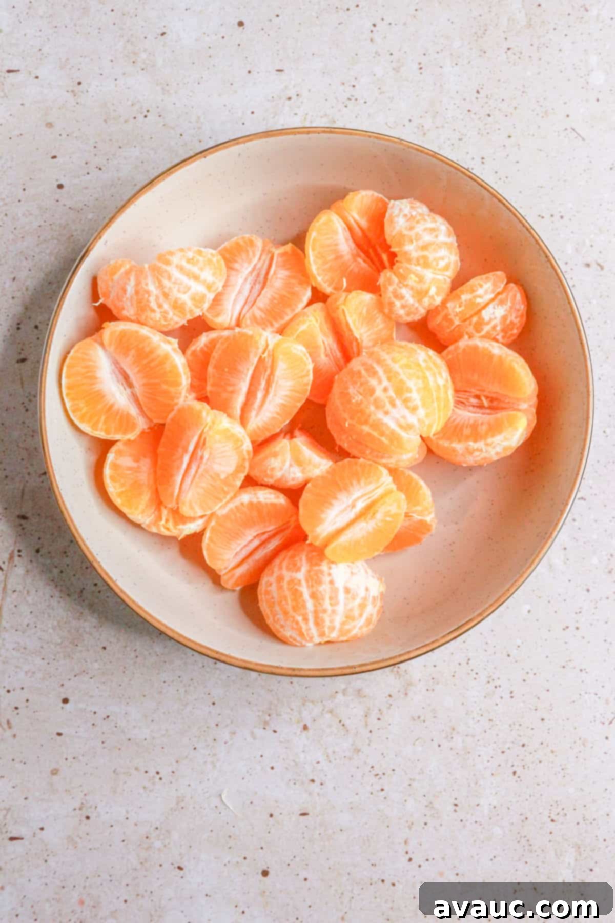 Refreshing Mandarin Mint Agua Fresca 4 peeled mandarin oranges