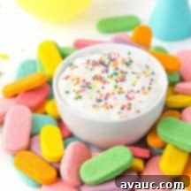 Funfetti Sugar Cookie Dippers 9 Birthday Sprinkle Sugar Cookie Dippers Recipe Image